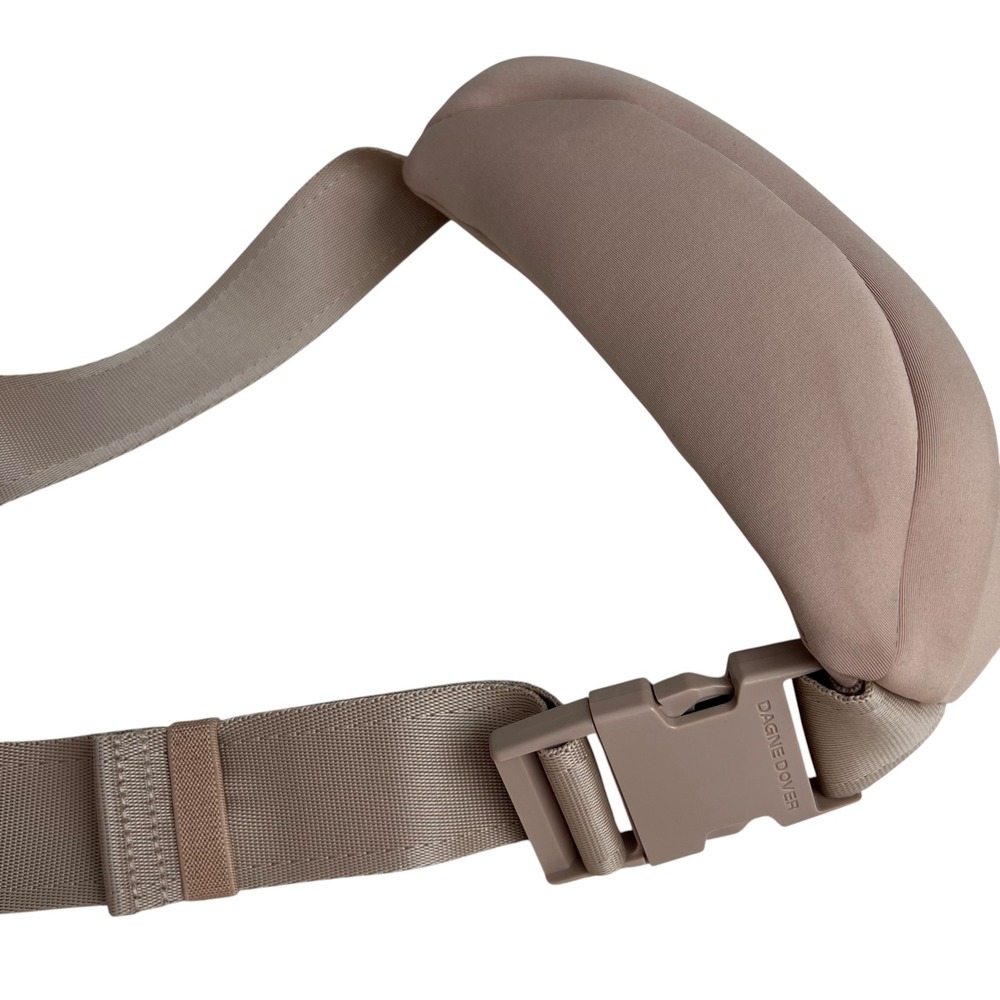 Dagne Dover Ace Neoprene Fanny Pack Belt Bag Onyx Beige Water Resistant Athletic - Picture 3 of 4